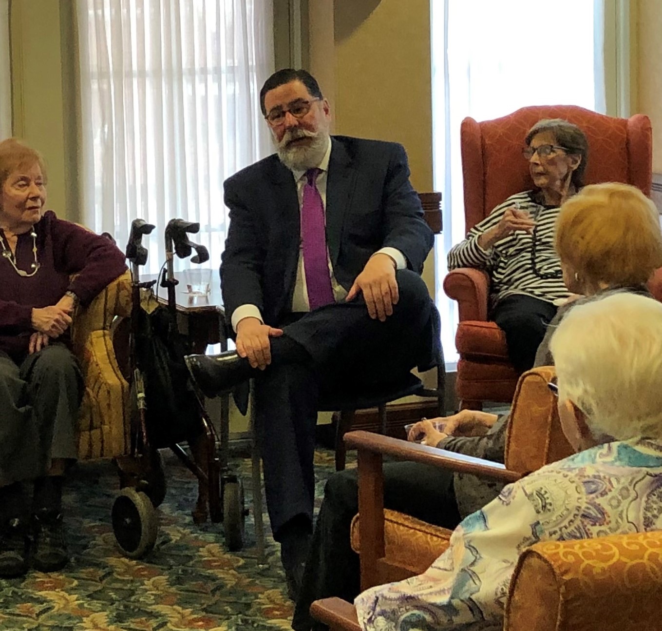 Mayor Peduto Visits Weinberg Terrace