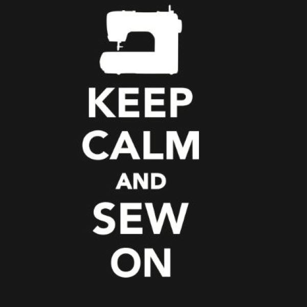 Keep calm and sew on