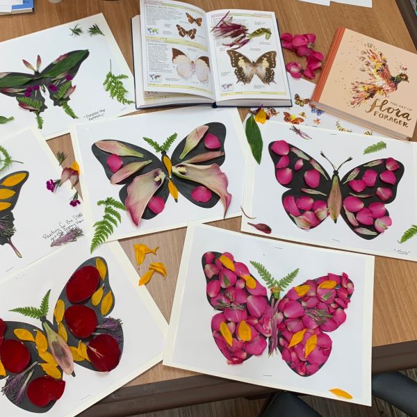 Butterflies Made From Flowers